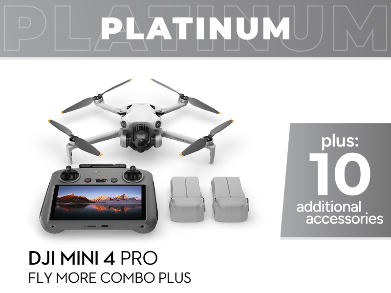 DJI Mini 4 Pro Platinum Combo Plus